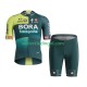 Wielershirt en Kort Fietsbroek Bora-Hansgrohe 2024 Heren N001