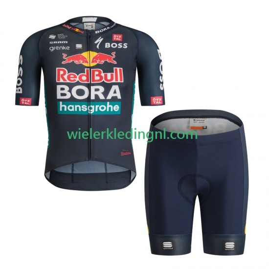 Wielershirt en Kort Fietsbroek Bora-Hansgrohe 2024 Heren