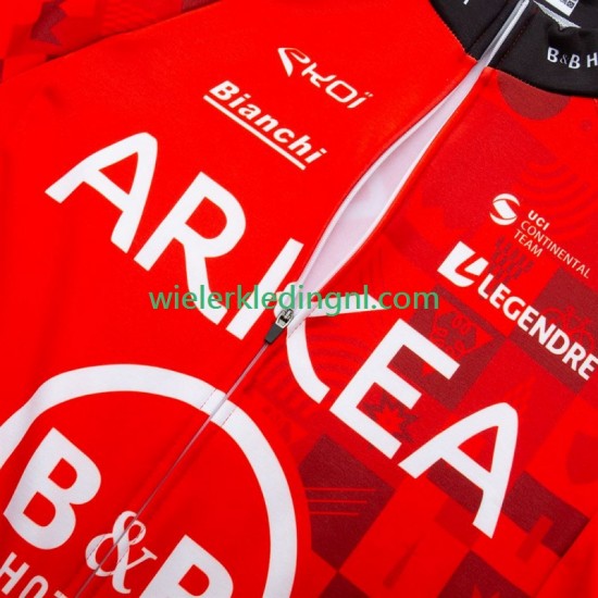 Wielershirt Lange Mouw en Lange Koersbroek Arkea Bb Hotels Excalibur 2024 Heren