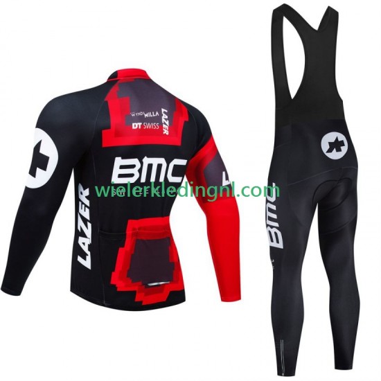 Wielershirt Lange Mouw en Lange Koersbroek Bmc Suisse 2024 Heren