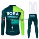 Wielershirt Lange Mouw en Lange Koersbroek Bora Hansgrohe 2024 Heren N001