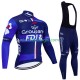 Wielershirt Lange Mouw en Lange Koersbroek Fdj Groupama 2024 Heren