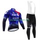 Wielershirt Lange Mouw en Lange Koersbroek Fdj Suez 2024 Heren
