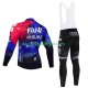 Wielershirt Lange Mouw en Lange Koersbroek Fdj Suez 2024 Heren