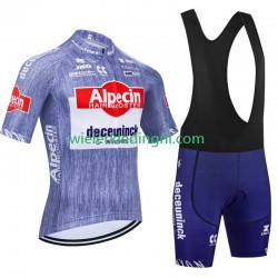 Wielershirt en Kort Koersbroek Alpecin Deceuninck 2024 Heren