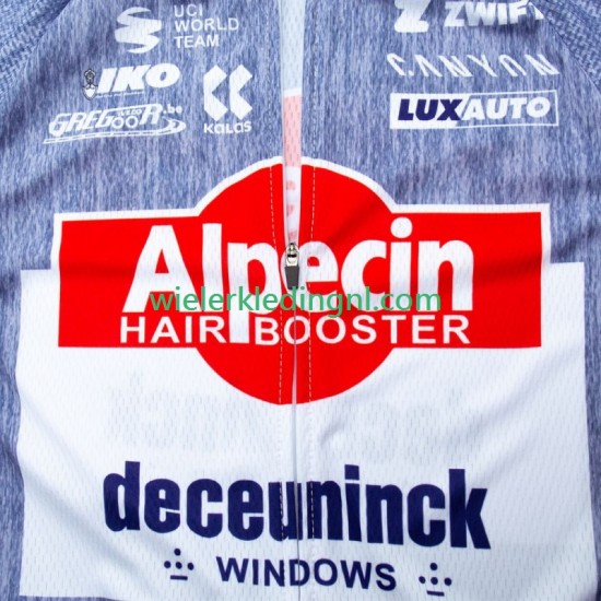 Wielershirt en Kort Koersbroek Alpecin Deceuninck 2024 Heren