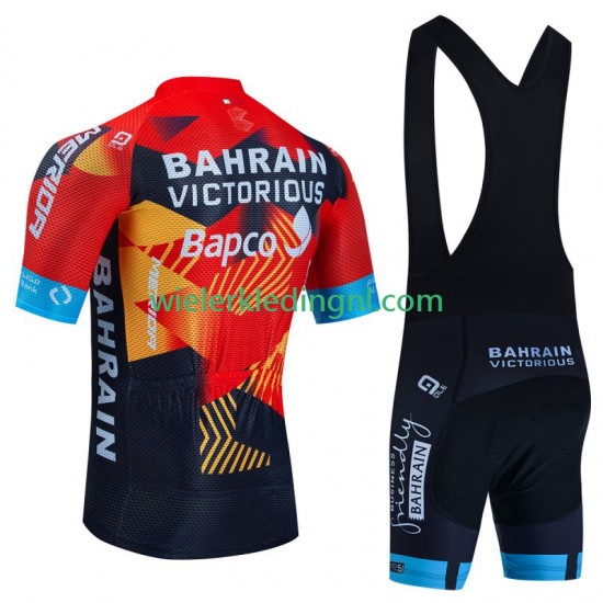 Wielershirt en Kort Koersbroek Bahrain Victorious 2023 Heren