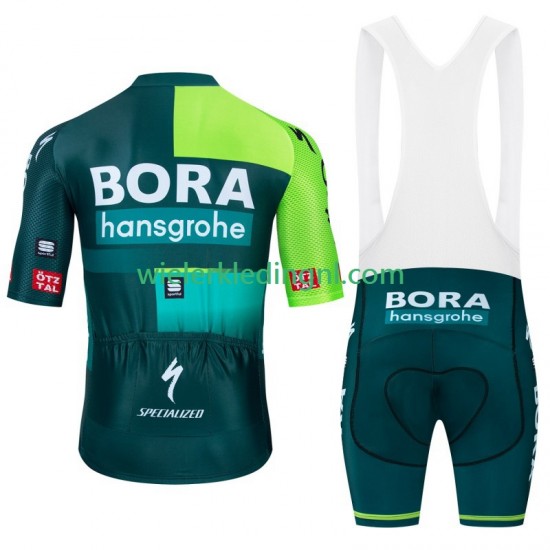 Wielershirt en Kort Koersbroek Bora Hansgrohe 2024 Heren N001