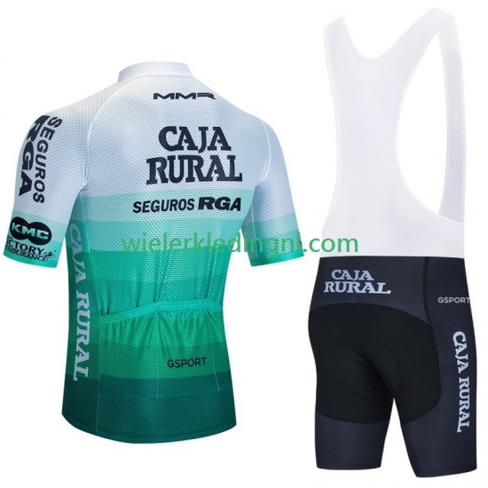 Wielershirt en Kort Koersbroek Caja Rural Seguros Rga 2023 Heren