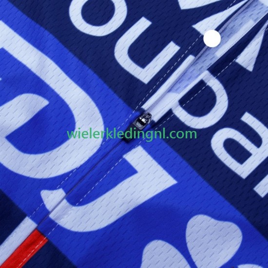 Wielershirt en Kort Koersbroek Fdj Groupama 2024 Heren