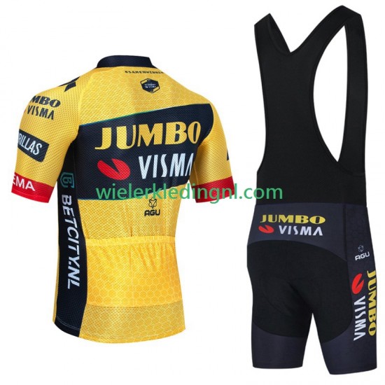 Wielershirt en Kort Koersbroek Jumbo Visma 2023 Heren
