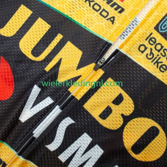 Wielershirt en Kort Koersbroek Jumbo Visma 2023 Heren