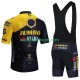 Wielershirt en Kort Koersbroek Jumbo Visma Tdf Velodrome 2023 Heren