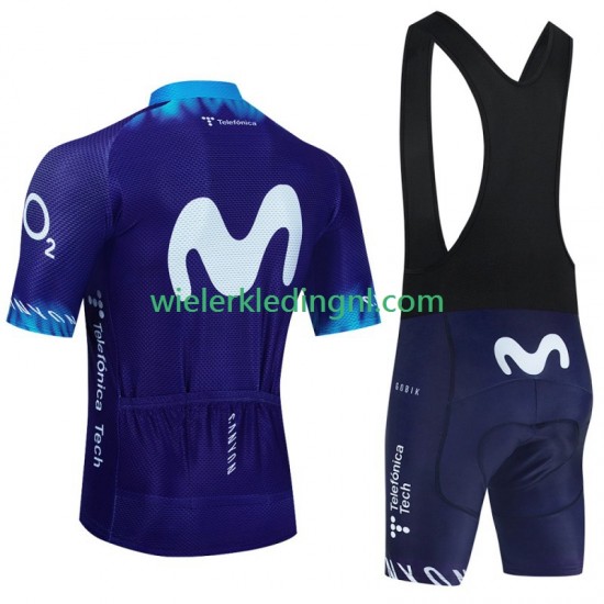 Wielershirt en Kort Koersbroek Movistar 2023 Heren