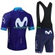 Wielershirt en Kort Koersbroek Movistar 2023 Heren