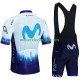 Wielershirt en Kort Koersbroek Movistar Iceberg 2023 Heren