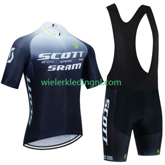 Wielershirt en Kort Koersbroek Scott Sram 2023 Heren