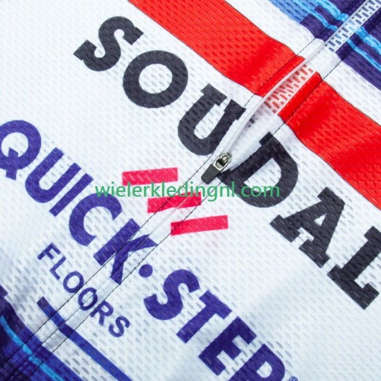 Wielershirt en Kort Koersbroek Soudal Quickstep 2023 Heren
