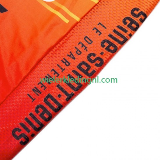 Wielershirt en Kort Koersbroek St Michel Auber 93 Mavic 2024 Heren