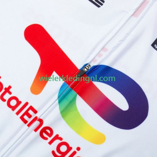 Wielershirt en Kort Koersbroek Totalenergies 2024 Heren