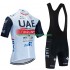 Wielershirt en Kort Koersbroek Uae Emirates 2023 Heren
