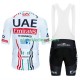 Wielershirt en Kort Koersbroek Uae Emirates 2024 Heren