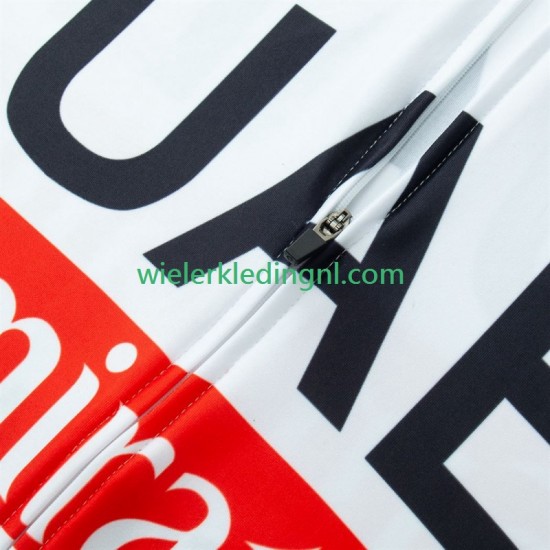 Wielershirt en Kort Koersbroek Uae Emirates 2024 Heren