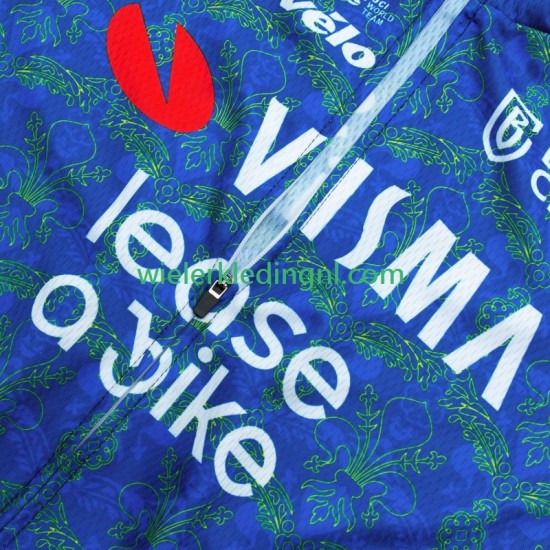 Wielershirt en Kort Koersbroek Visma Lease A Bike Tdf 2024 Heren