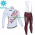 Wielershirt Lange Mouw en Lange Koersbroek Winter Ag2R La Mondiale 2023 Heren
