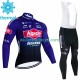 Wielershirt Lange Mouw en Lange Koersbroek Winter Alpecin Deceuninck 2023 Heren