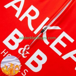 Wielershirt Lange Mouw en Lange Koersbroek Winter Arkea Bb Hotels 2024 Heren