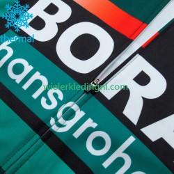 Wielershirt Lange Mouw en Lange Koersbroek Winter Bora Hansgrohe 2023 Heren