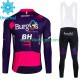 Wielershirt Lange Mouw en Lange Koersbroek Winter Burgos Bh 2023 Heren