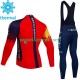 Wielershirt Lange Mouw en Lange Koersbroek Winter Ineos Grenadier 2023 Heren