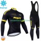 Wielershirt Lange Mouw en Lange Koersbroek Winter Mavic 2024 Heren