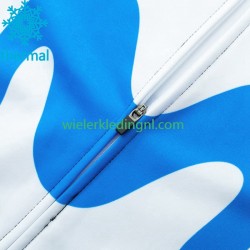Wielershirt Lange Mouw en Lange Koersbroek Winter Movistar Iceberg 2023 Heren