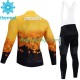 Wielershirt Lange Mouw en Lange Koersbroek Winter Rosti 2023 Heren N002