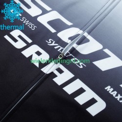 Wielershirt Lange Mouw en Lange Koersbroek Winter Scott Sram 2023 Heren