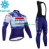 Wielershirt Lange Mouw en Lange Koersbroek Winter Soudal Quickstep 2023 Heren