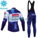 Wielershirt Lange Mouw en Lange Koersbroek Winter Soudal Quickstep 2023 Heren