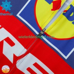 Wielershirt Lange Mouw en Lange Koersbroek Winter Trek Lidl 2024 Heren