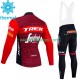 Wielershirt Lange Mouw en Lange Koersbroek Winter Trek Segafredo 2023 Heren