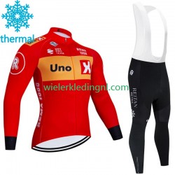 Wielershirt Lange Mouw en Lange Koersbroek Winter Uno X 2023 Heren