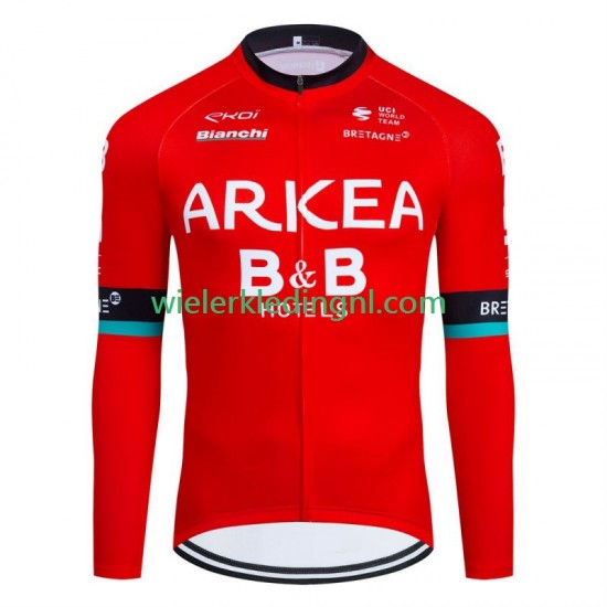 Lange Mouw Wielershirt Arkea Bb Hotels 2024 Heren