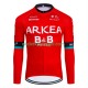 Lange Mouw Wielershirt Arkea Bb Hotels 2024 Heren