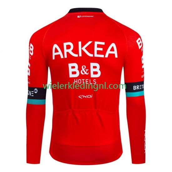 Lange Mouw Wielershirt Arkea Bb Hotels 2024 Heren