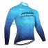 Lange Mouw Wielershirt Astana Qazaqstan 2023 Heren