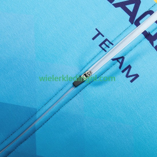 Lange Mouw Wielershirt Astana Qazaqstan 2023 Heren