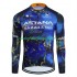 Lange Mouw Wielershirt Astana Qazaqstan 2024 Heren