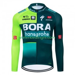 Lange Mouw Wielershirt Bora Hansgrohe 2024 Heren N001